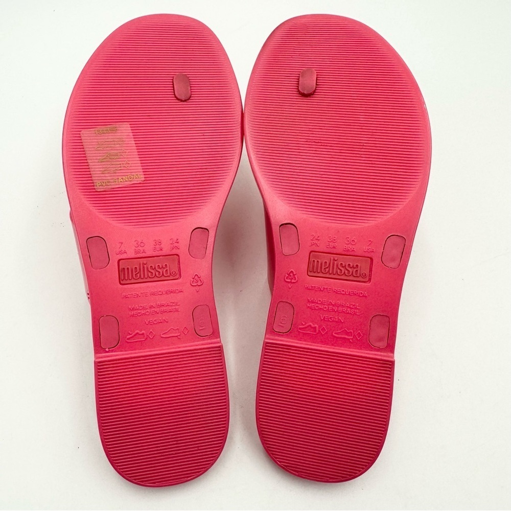 Melissa Essential Chic Water Resistant Flip Flop Light Pink - Picture 9 of 9